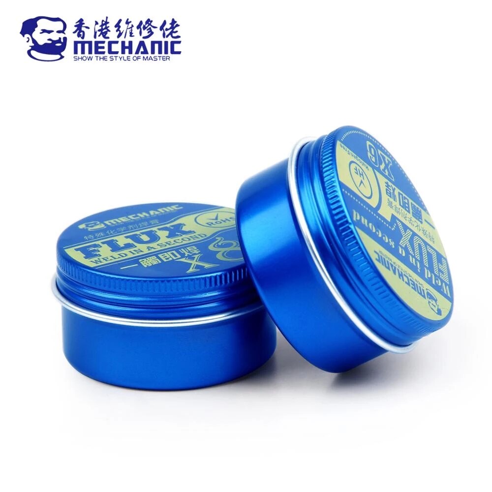 MECHANIC X6/X8/X9 Rosin Flux Solder Paste Imported Mild Halogen-Free Lead-Free No-Clean Welding Flux for PCB BGA Welding