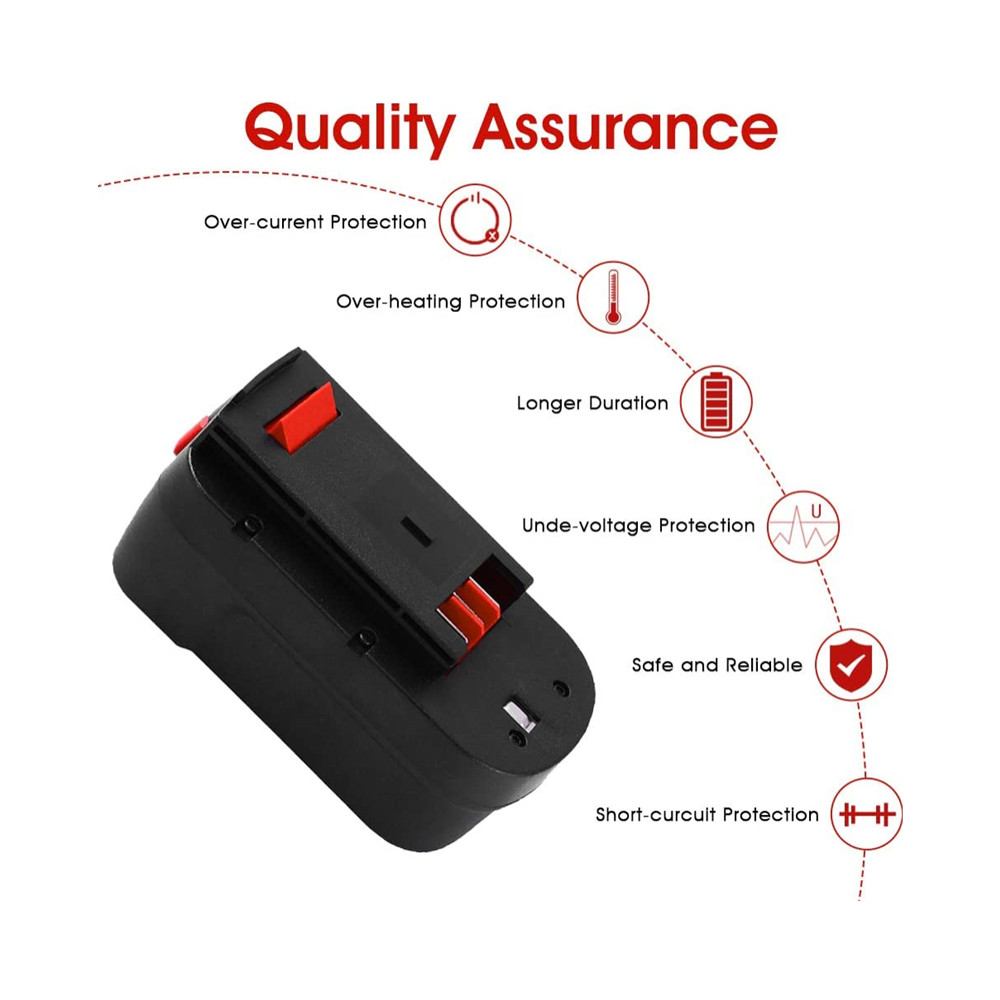 4800mAh 18V HPB18 NI-MH Rechargeable Tools Battery For BLACK&amp;DECKER A18 A1718 A18NH HPB18-OPE FS1800CS FS1800D FS180