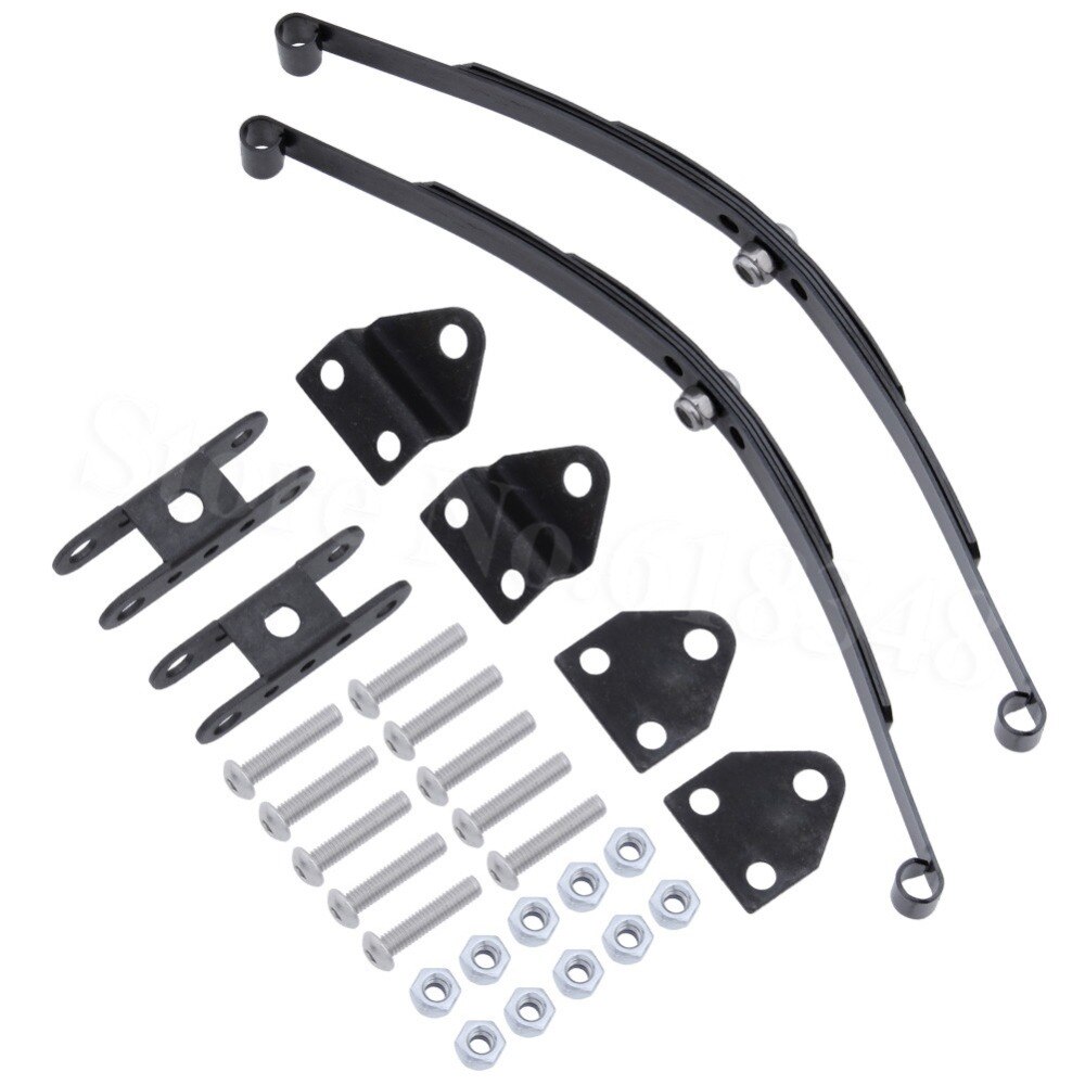 1 Set Stiff Leaf Spring Suspension Steel Bar Kit for 1/10 RC Rock Crawler RC4WD D90 Parts