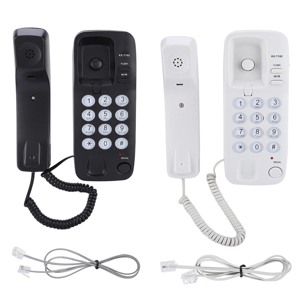 Mini Telefoon Vaste Desktop Muur Telefoon Extension Geen Caller Id Display Telefoon Thuis Voor Hotel Family Office Mini Telefoon