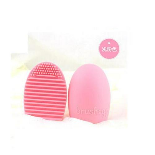Makeup Silicone Brush Cleaner Glove Egg Scrubber Cosmetic Cleaning Board Pad Cute Silicone Washing Makeup Brush Cleaning Tools