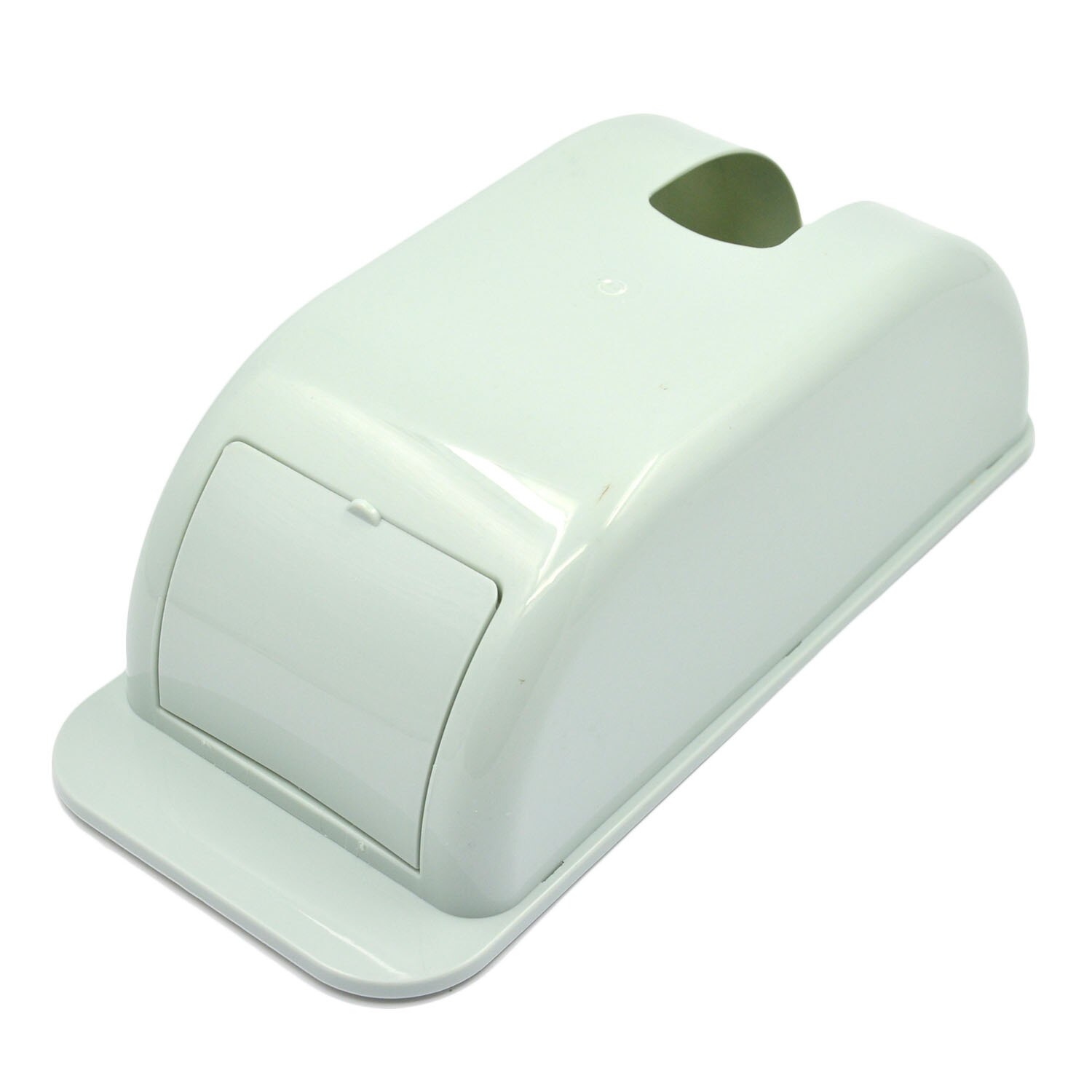 NC Garbage Bags Storage Box Wall-mounted Self-adhesive Kitchen Accessory for Plastic Bags Disposable Shoes Covers Storing Green