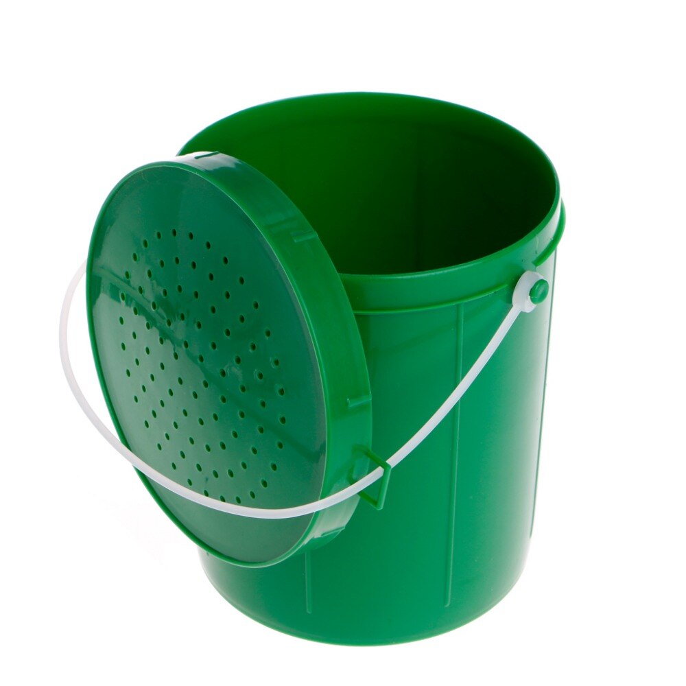 Bucket for fishing Bucket Breathable Live Earthworm Maggot Worm Lures Container Fishing Tackle Box fishing gear
