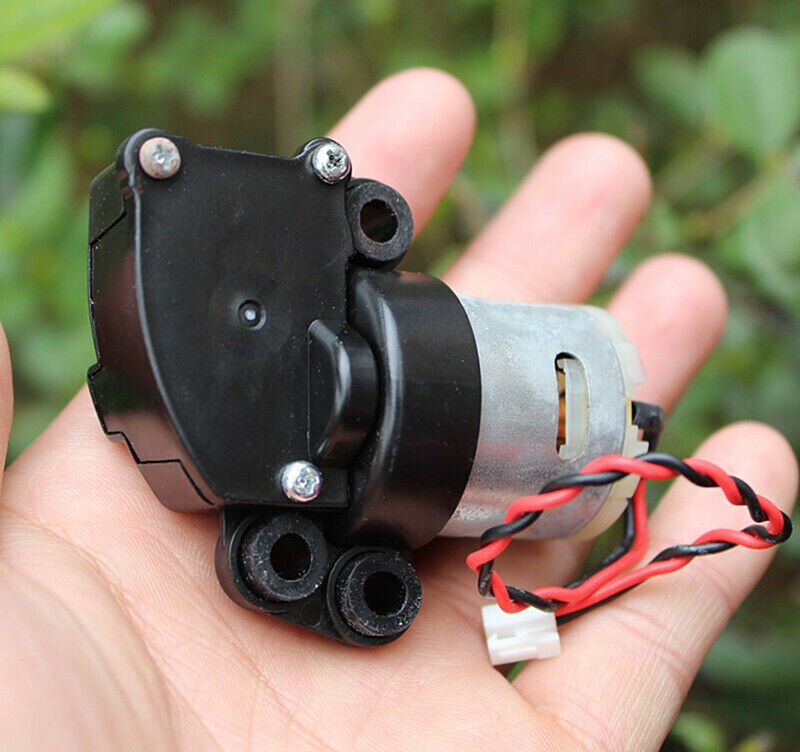 Micro 7-Type Turbo Wormwiel Motor Dc 6V-12V 120Rpm Trage Snelheid Schroefdraad