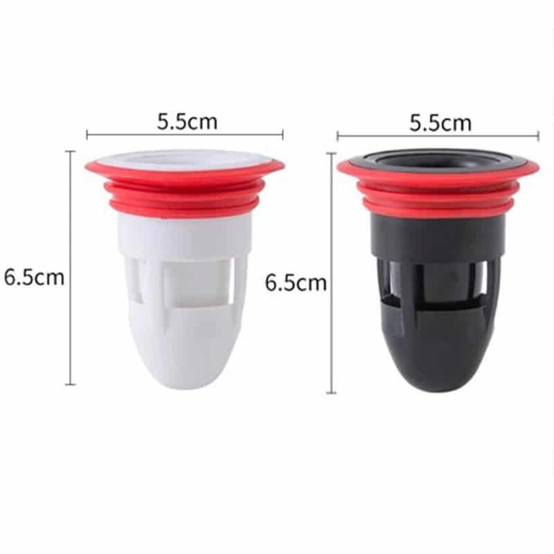 1/2/5pcs One-Way Drain Seal Valves Bathroom Kitchen Drain Cover Isolate Drain Pipe Smell JA55