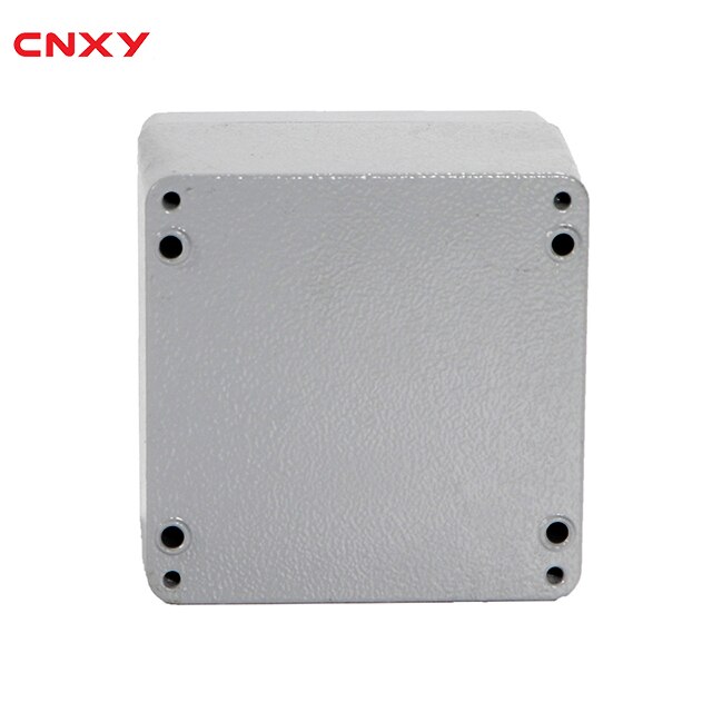 Weatherproof Aluminum PCB Enclosure Aluminum Electronic Enclosures 100*100*80mm junction box