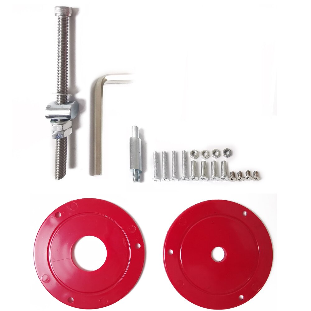 Aluminum Router Table Multifunctional Insert Plate Trimmer Engraving Machine Woodworking Bench Router Plate Mesa De Trabajo