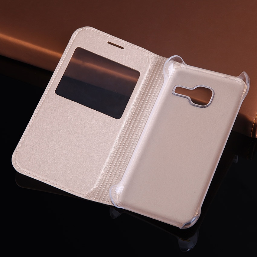 Flip Cover Leather Phone Case For Samsung Galaxy J1 mini J1mini Nxt Duos GalaxyJ1 SM J105 J 1 J100H J100F SM-J105H SM-J105F