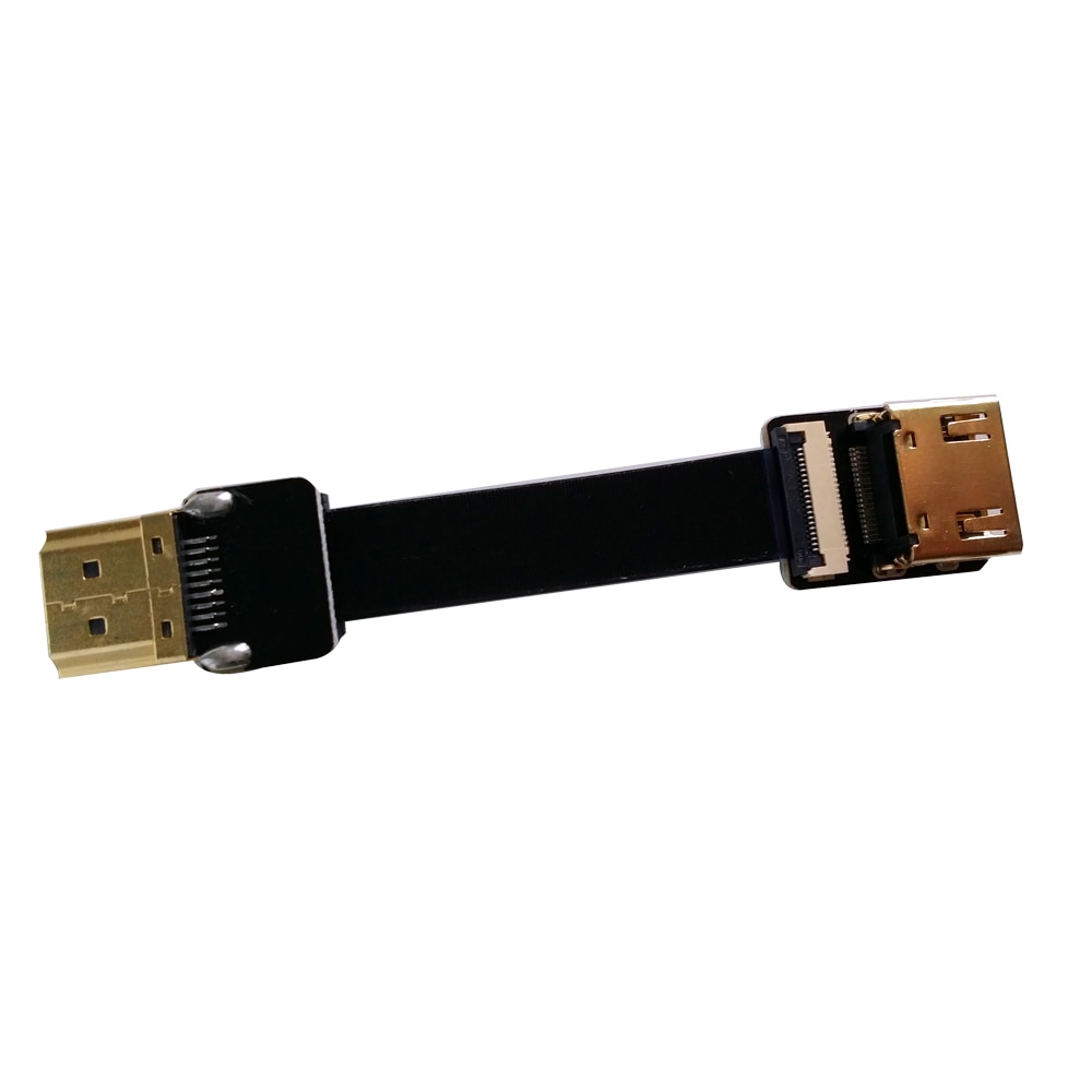 40CM/50CM/60CM/80CM/1M Ultra Thin HDMI Soft Cable Standard Straight A Female to A Male Ribbon Flat Cable HDMI Soft Super Cable