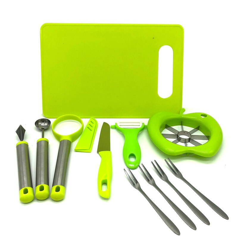 Cake Cutting Vegetable Fruit DIY Cutting Cutter Set Food Decor Cute Shaper Durable Kitchen Tool Cutter Mold Kitchen Gadgets: 11PCS