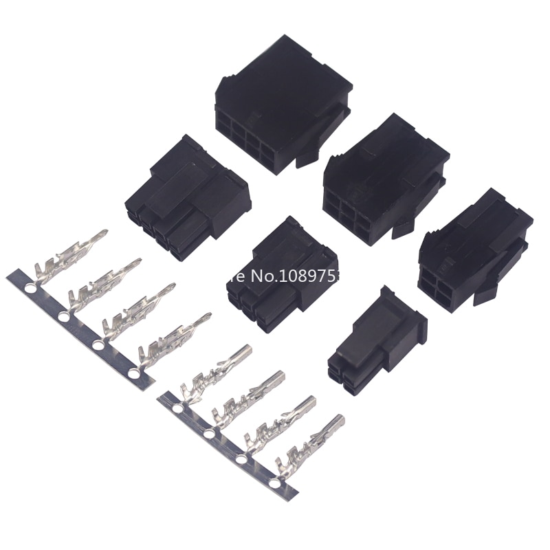 5 sett molex 3.0mm støpsel-i mannlig kvinnelig antennekoblingskontakt  (43025 plugg +43020 hunnhylse + terminal ) mx3.0 2*1/2/3/4/5/6/7/8p