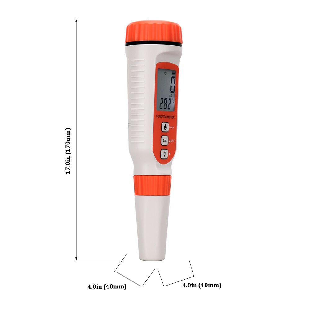 Digital Water Meter Conductivity Analyzer Total Dissolved Solid TDS/COND TEMP Temperature Tester AR8011