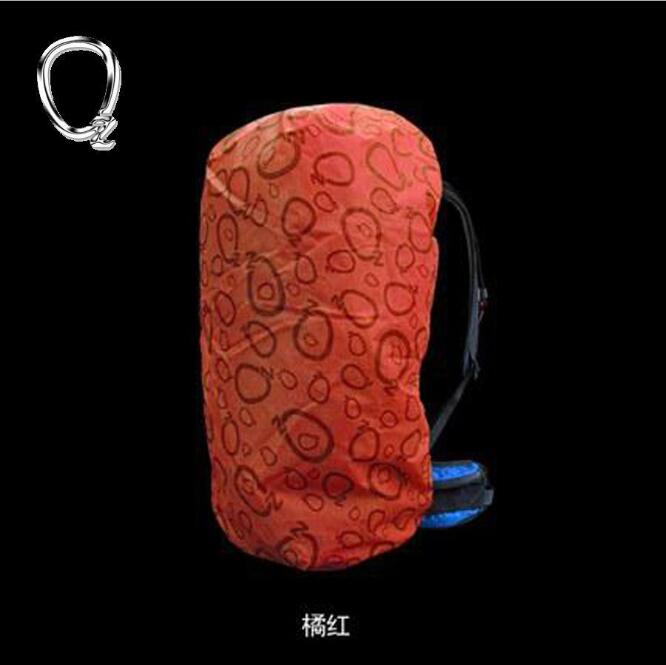 High-oxygen rain shelter S (35-48 l) Outdoor rain shelter dust shelter mountain rain shelter: Orange
