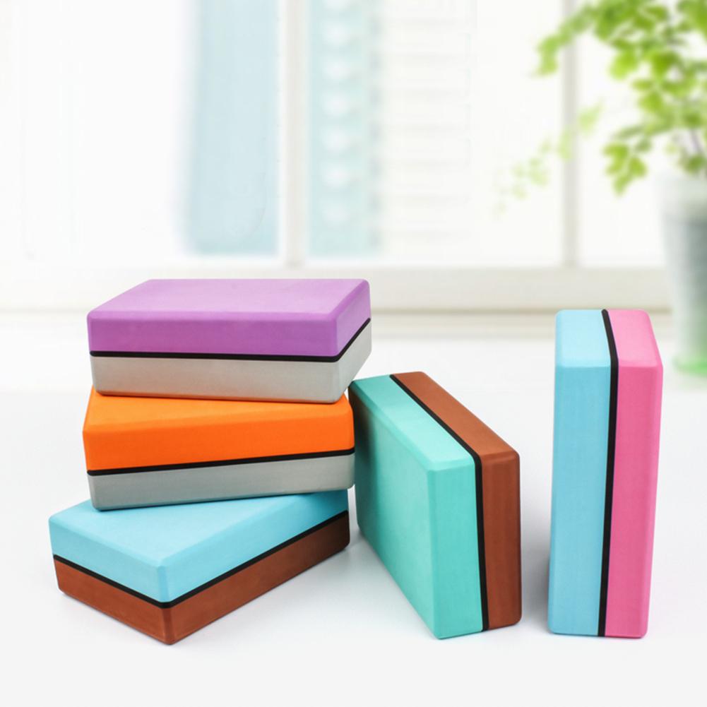 EVA Yoga Block Waterproof Pilates Yoga Brick Sports Anti-slip Foam Block Exercise Aid Prop Health Training for women