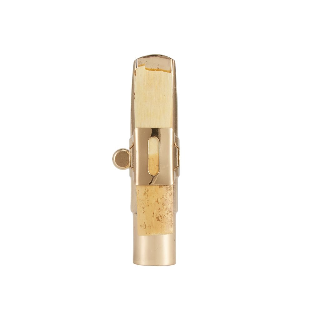 Jazz Sax Altsaxofoon Mondstuk 7C Cap Gesp Goud Plating Metaal Met Mondstuk Patches Pads Kussens voor Beginners