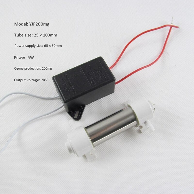 200Mg Ozone Generator Ozone Water Air Clean Ozonizer Purifier Ozone Generator Air Purifier