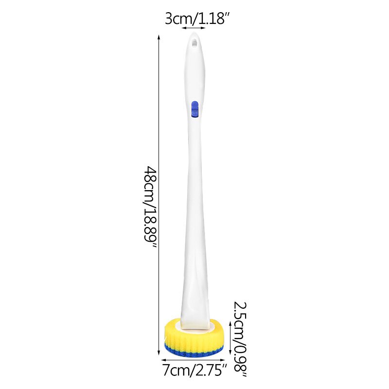 Jednorazowa szczotka robić wc środki czystości artykuły domowe akcesoria kuchenne wymienna szczotka robić wc obrotowa szczotka gąbkowa