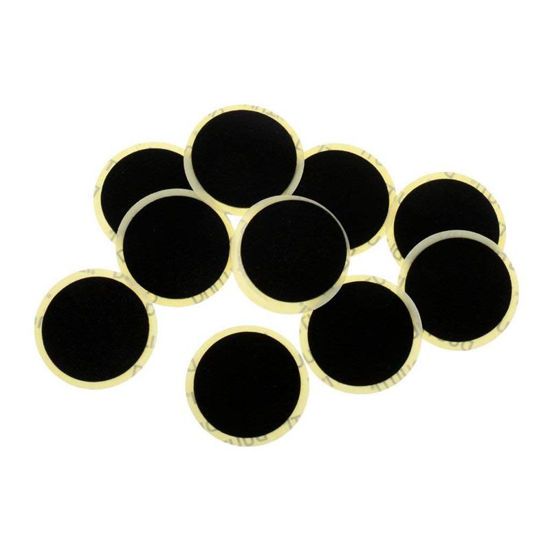 Duuti 10 stuks fietsband reparatieset zonder lijm, gereedschap voor het repareren van lekke banden bij fietsen