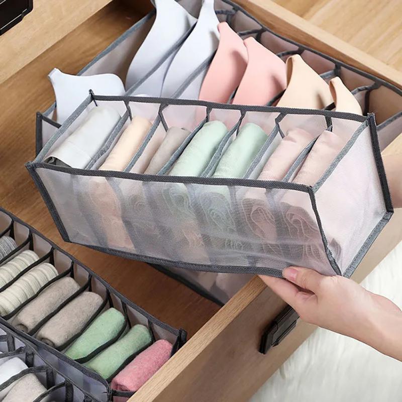 Ondergoed Organizer Kledingkasten Box Kast Kamer Organisatoren Opvouwbare Lade Huis Organisatie En Bh Opslag Slaapkamer Plank