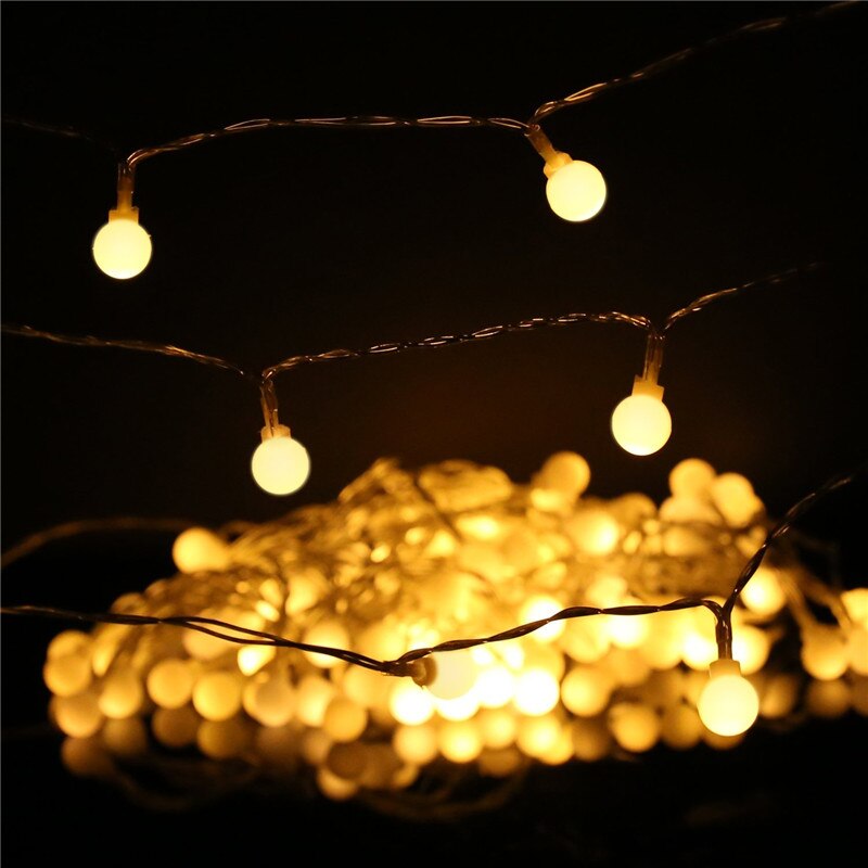 2M 20 LED Garland USB 5v Ball Fairy String Lights for Year Christmas Festival Party Wedding Lamp Home Decoration led light