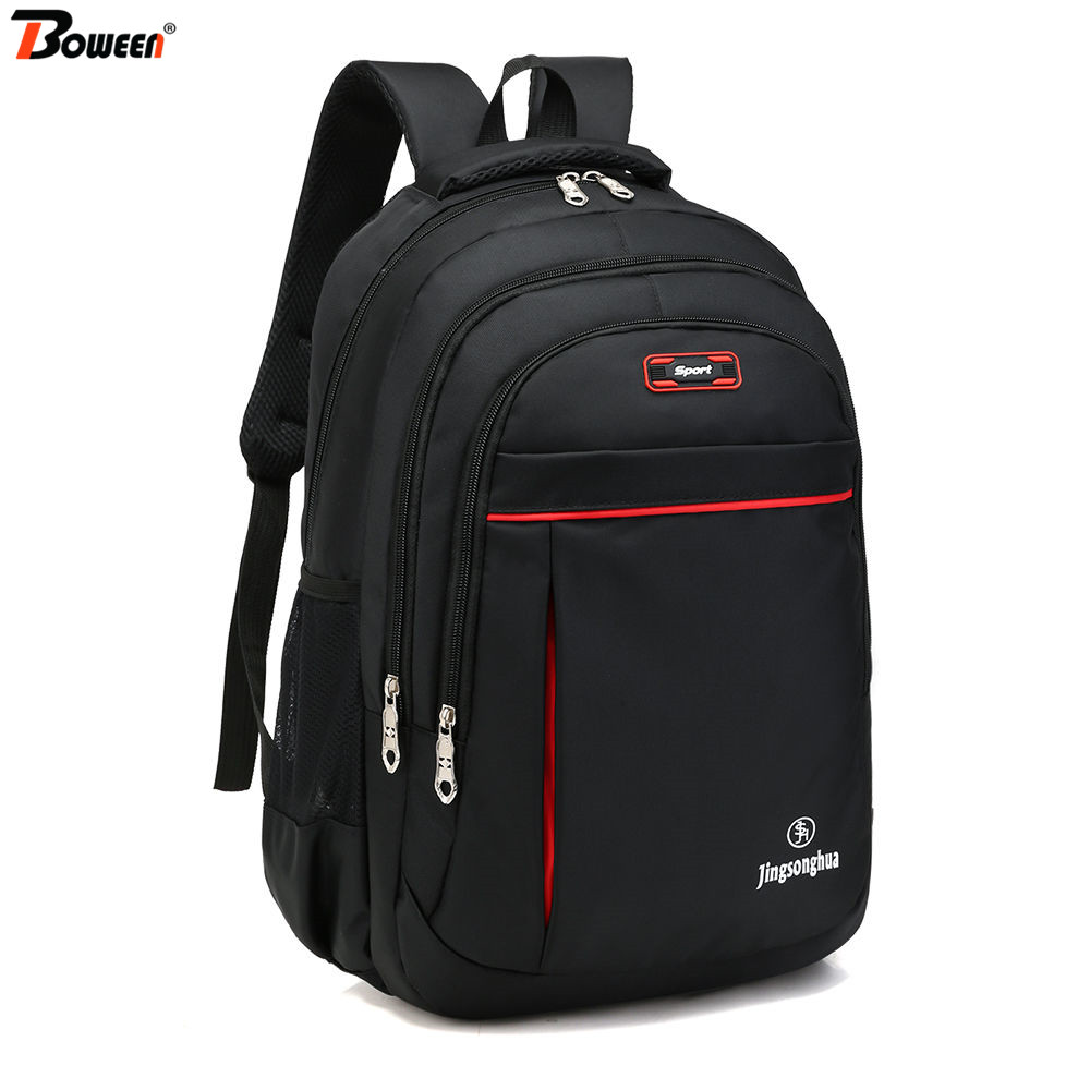 Stor kapacitet mænd rygsæk laptop rygsæk skoletasker teen high schoolbag studerende taske til teenage rygsæk mand