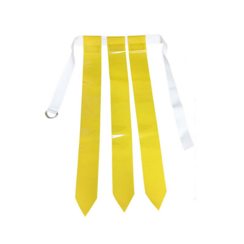 Rugby Match Training Belt Flag Training Tag Waist Strap Flag Adjustable Ribbon Football Belt HF