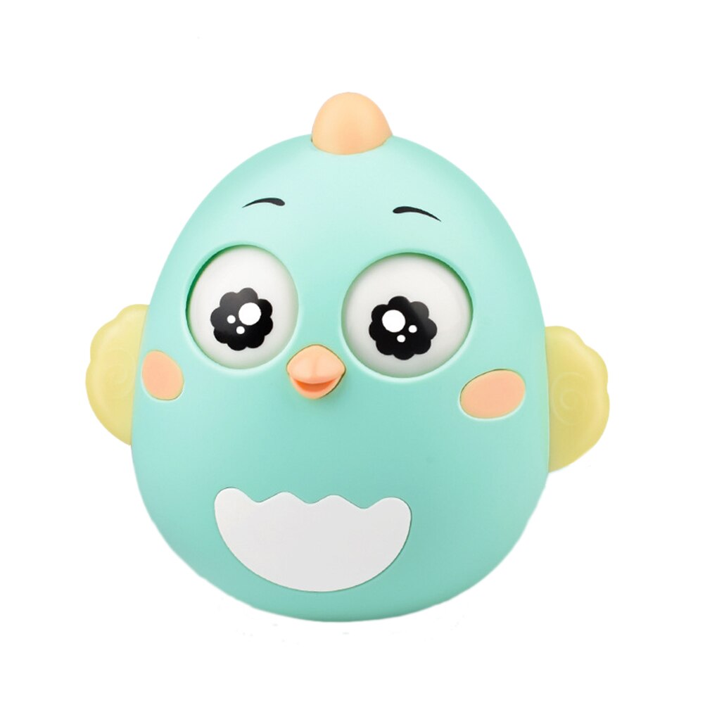 Baby Rattles Tumbler Doll Roly-Poly Tumbler Toys Rattle Sound Toys With Rolling Eyes Baby Development Toys For Baby Play #10: Green