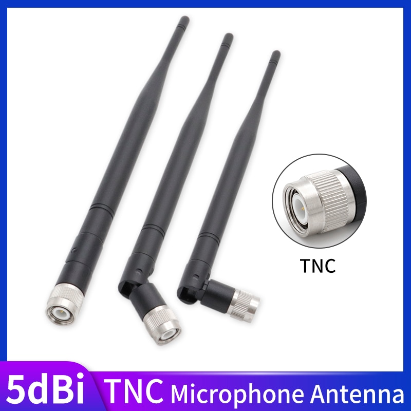 Long Range 5dBi TNC Antennas for Microphone TNC Male Connector Microphone Antennas