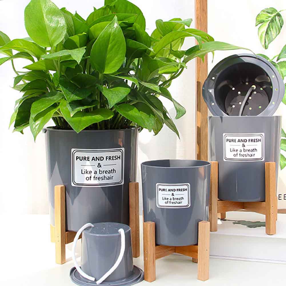 Moderni kasvijalusta sisällä ulkona ei horjuva kodin sisustus näyttö teline bonsai kukkaruukun pidike puinen toimisto puutarha vuosisadan puoliväli