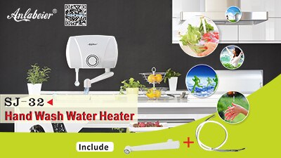 Cheap 3000W saving energy hand wash tankless instant electric water heater for kitchen