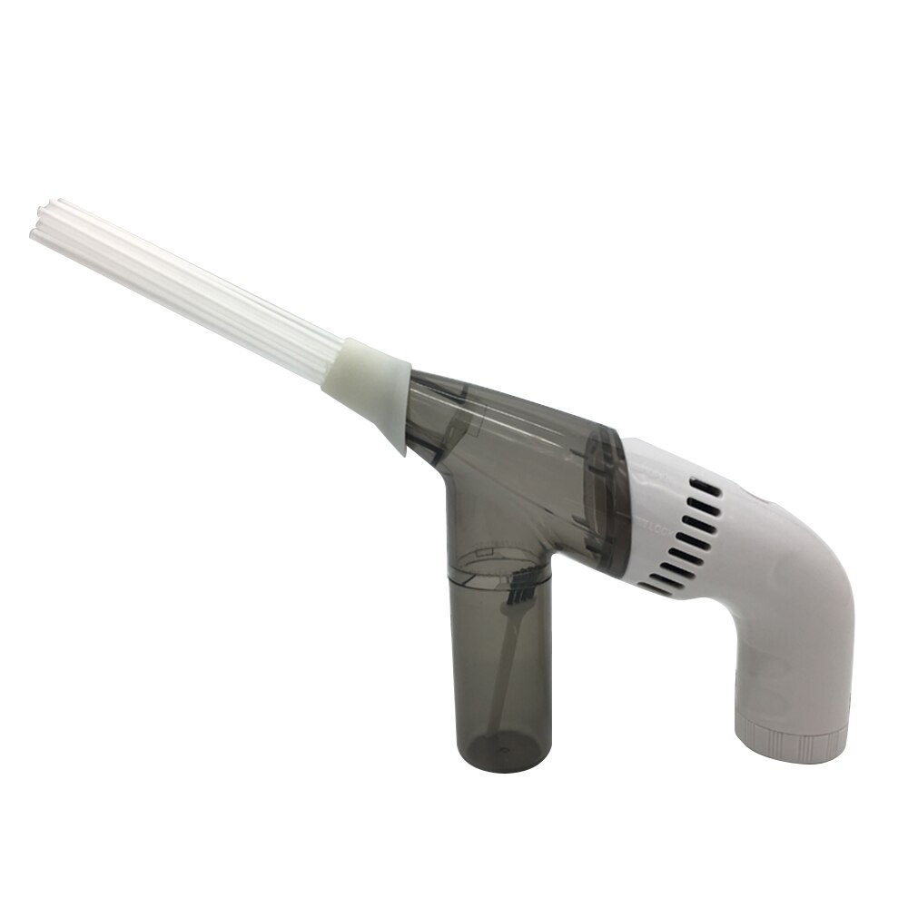 Mini Portable Vacuum Cleaner Handheld Cordless Car Vacuum Cleaner Office Home Dust Collector Household: Gray