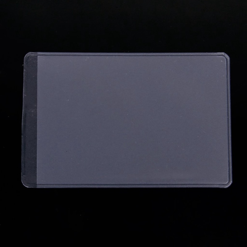 10Pcs Soft Clear Plastic Card Sleeves Protectors, for ID Cards, Band Cards, etc.