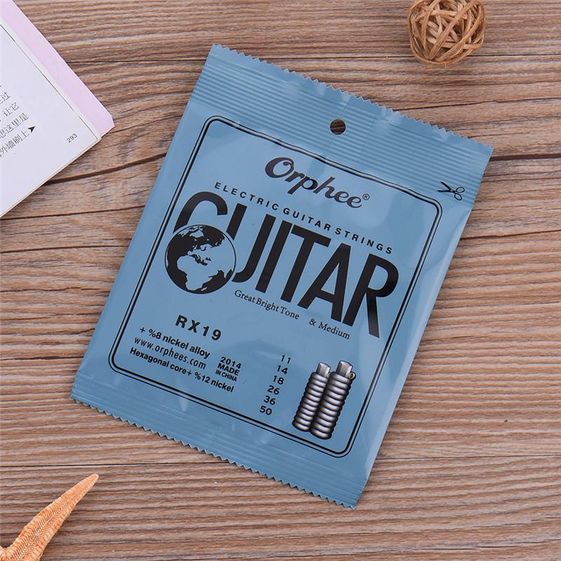 1 Set Nickel Plated Steel Guitar Strings For Electric Guitar With Original Retail Package Music Accessories