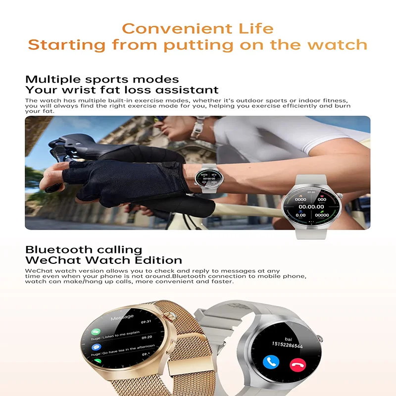 1.27 polegadas smartwatch para mulher sk7 mini amoled relógio bt chamada leitor de música ai voz para homem rastreador de fitness smartwatch