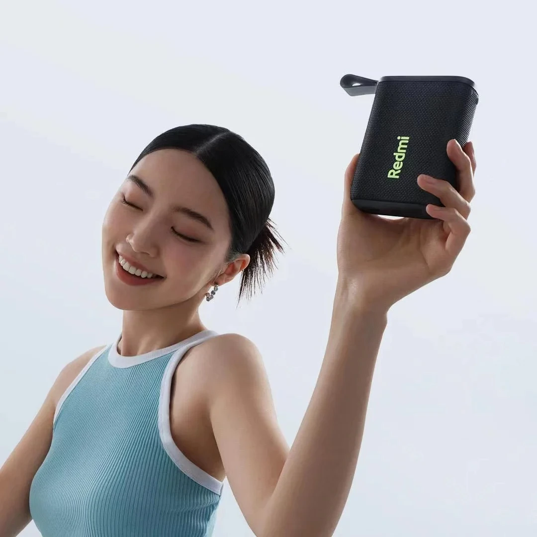 Xiaomi-Haut-parleur Bluetooth portable Redmi, extérieur, IP67, boîte de son stéréo injuste, BT5.3, couples de touristes RVB, connectivité TWS, coloré