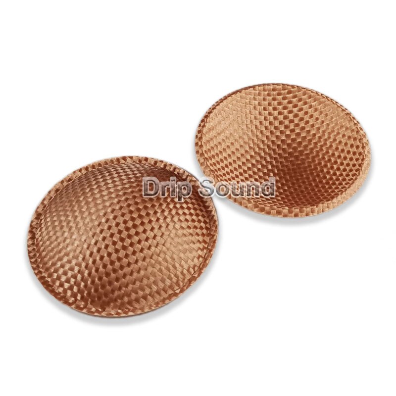 2pcs 45mm/55 millimetri Altoparlante Dust Cap Woofer Altoparlante Fibra di Vetro In Fibra di Vetro Cupola Cono Copertura Basso di Riparazione parti