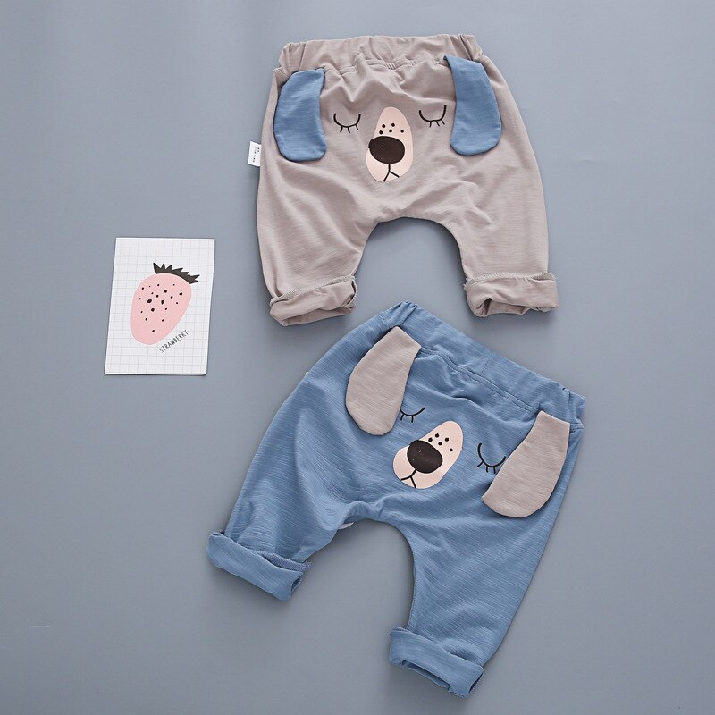 AiLe lapin-pantalon pour bébé garçon | Pantalon pour bébé, de dessin animé, avec des oreilles de chiot, vêtements pour enfants, culottes pour bébés,