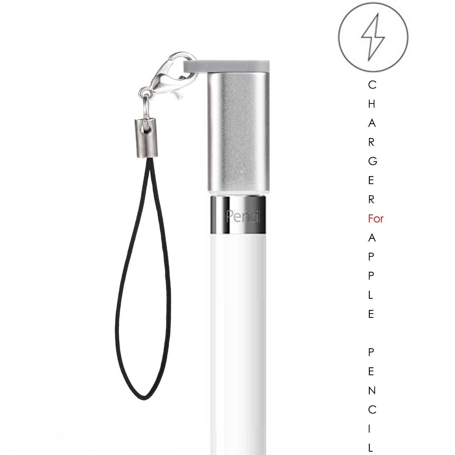 Aluminum Apple Interface Cable Charging Adapter with Female to Female Apple Interface Adapter Connector for iPad Pro Apple Penci