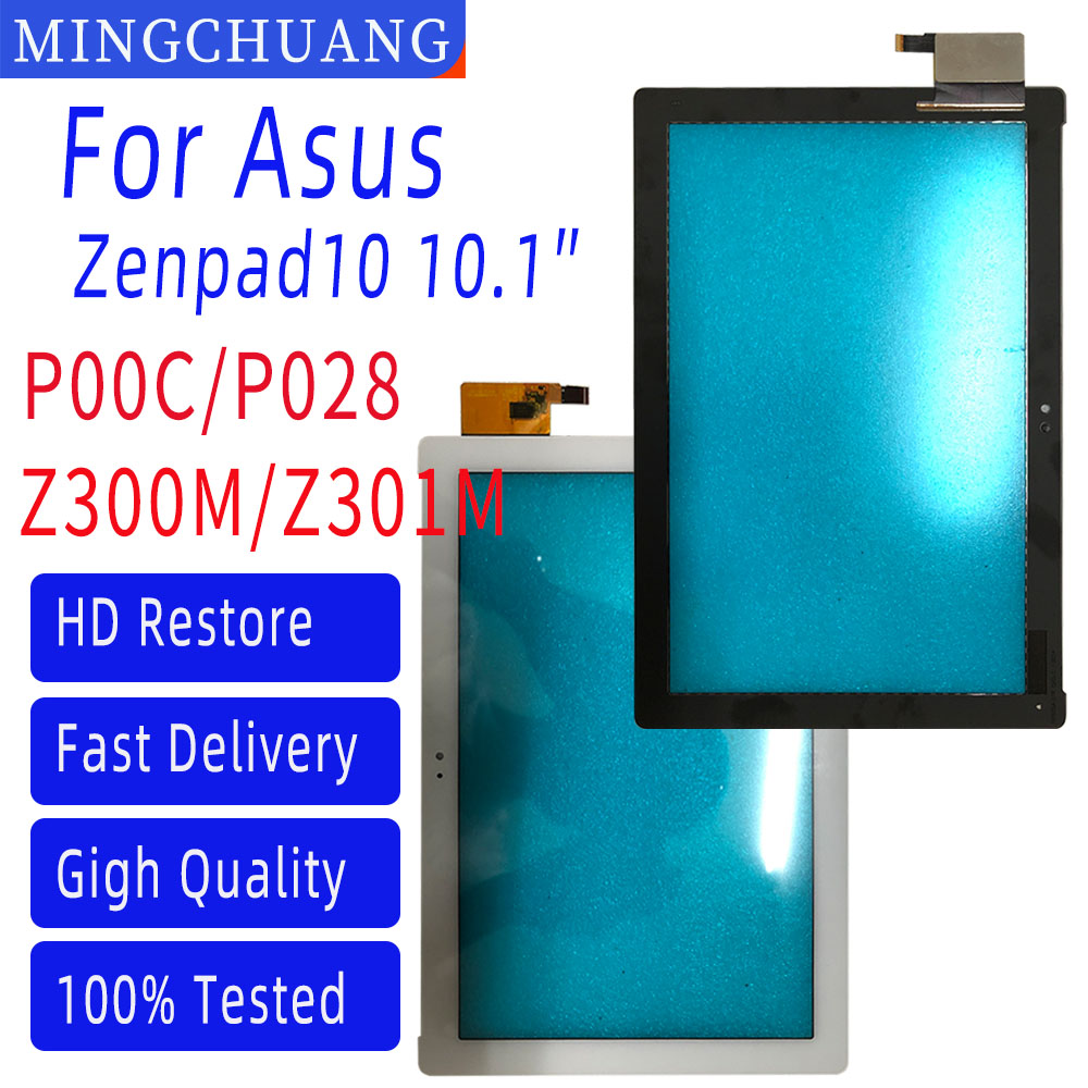 10.1″ For Asus Zenpad 10 P00C Z300M P028 Z301M Z300 Universal Touch Screen Digitizer Panel Glass Without LCD Replacement Part