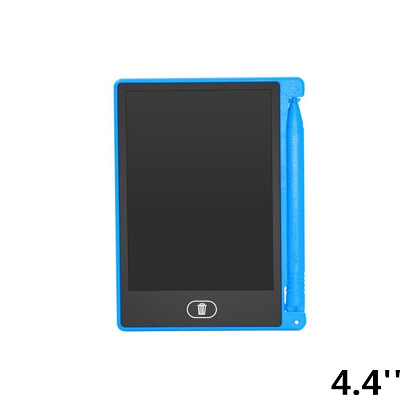 Tableta de dibujo Sunany, tableta de escritura lcd de 4,4 pulgadas, electrónica, gráfica, tableta de dibujo, ultrafina, portátil, para escribir a mano: Azul