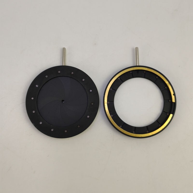 1PCS 1.5-34mm Diameter Zoom Optical Iris Diaphragm Aperture Condenser for Digital Camera Metal Amplifying