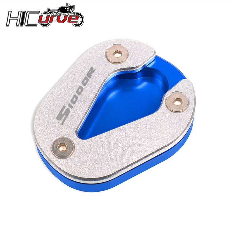 Für S1000R S1000 R S1000R S1000R -2023 Motorrad CNC Ständer Seitenständer Ständer Erweiterung Vergrößerer Pad