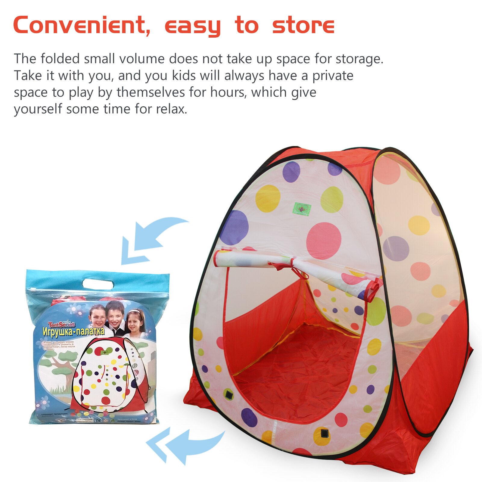 Kids Waterproof Tents Children Play Tent for Toddler Kids Play Tent Toys Indoor Outdoor Playhouse Camping Playground