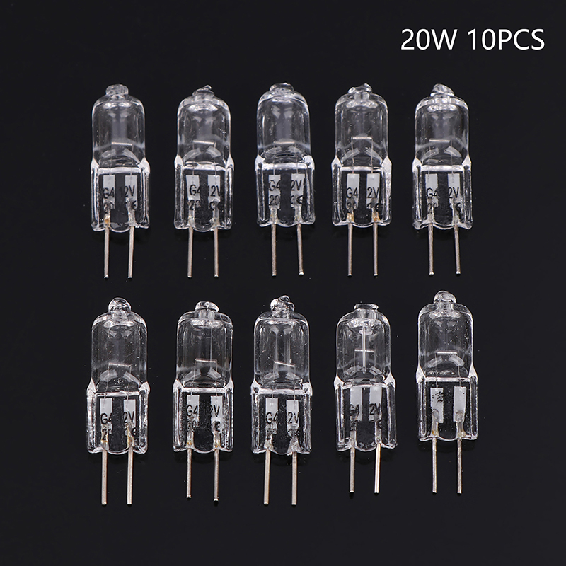 10 stks/set 5 W 10 W 20 W 35 W 50 W 2900 K Halogeen Warme Energie G4 12 V Lampen Binnenverlichting Licht JC Bi-Pin LED Crystal Globe Lamp: green