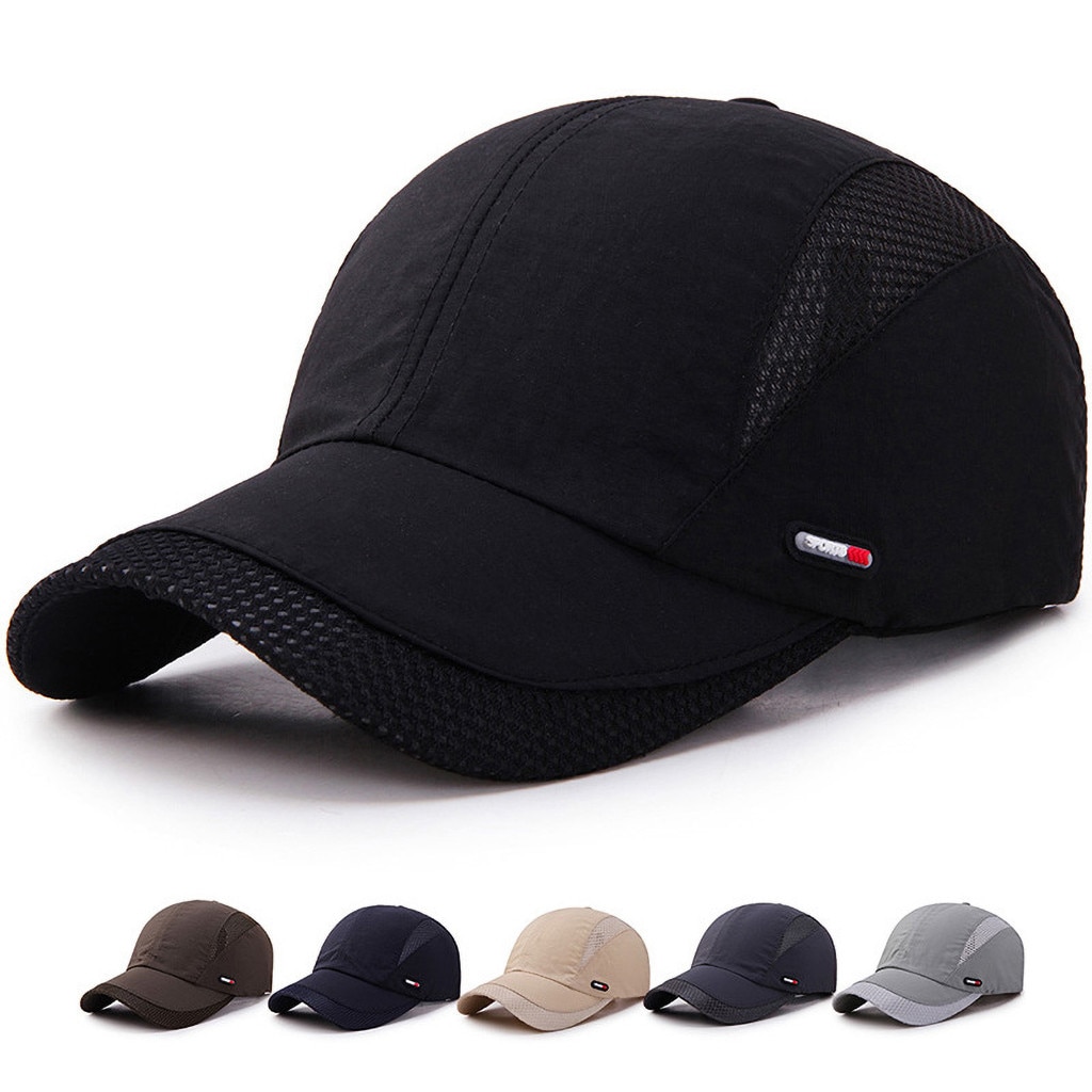 #40 einfache Baseball Hut Männer Frauen Einstellbare Baseball Sonnenschutz Kappe Außen Schwarz Hip-hop Hut Unisex Kappe Gorras hombre