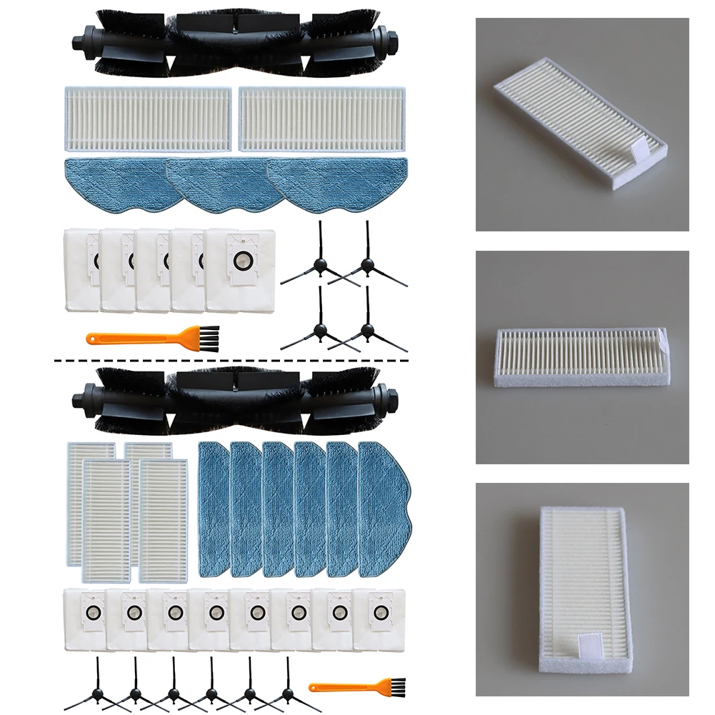 Hoofdborstel Filter Mop Veeg Stofzak Robotstofzuiger Reserveonderdelen Accessoires Kit Voor EZVIZ RE4 Plus / RE5 Plus Onderdeeltoegang