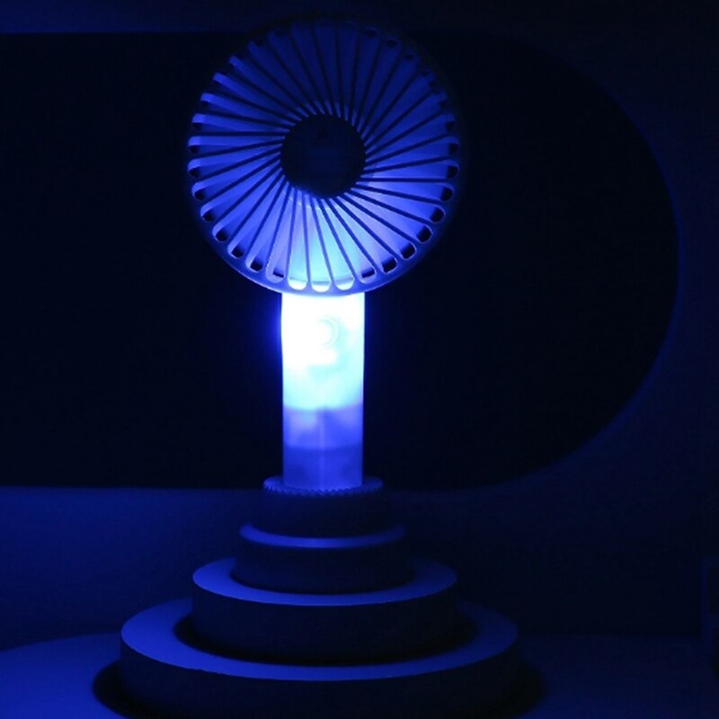 Hand-Held Portable Cartoon Base Fan Mini USB Hand Electric Fan M2 Fan Pocket Fan