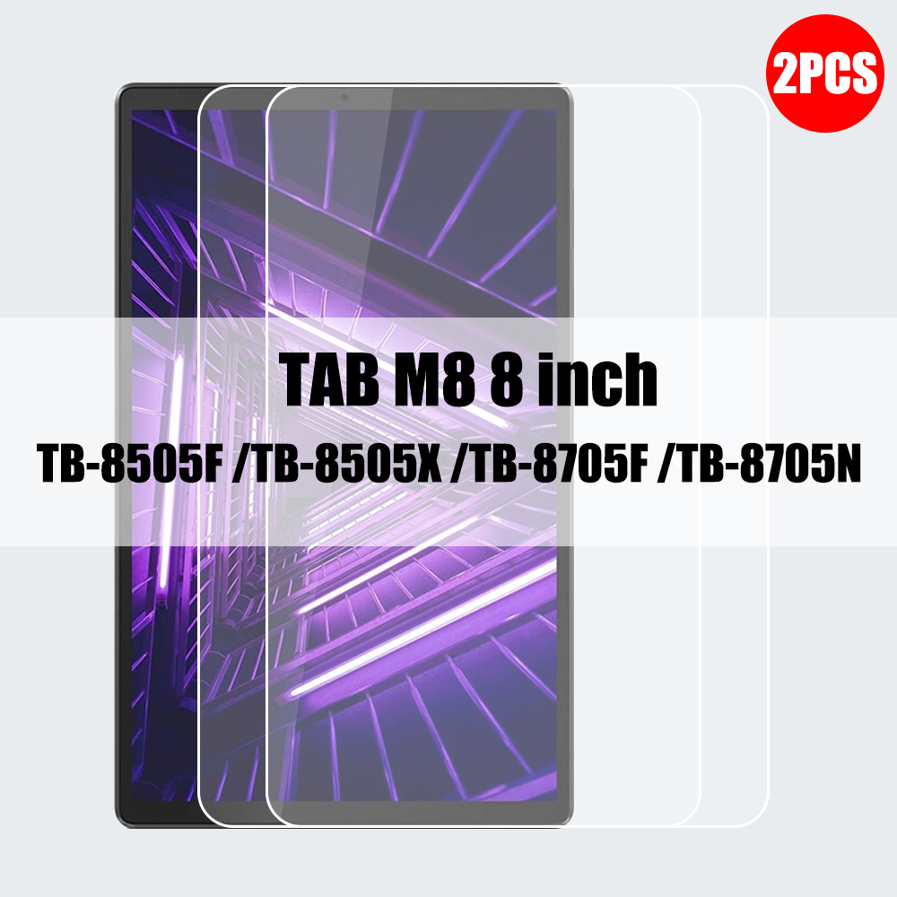Protector de pantalla de vidrio templado para Lenovo TAB M10 2nd 3rd Plus M9 M8 Y700 Legion P11 Pro Xiaoxin Pad, accesorios para tableta, 2 uds.: YELLOW