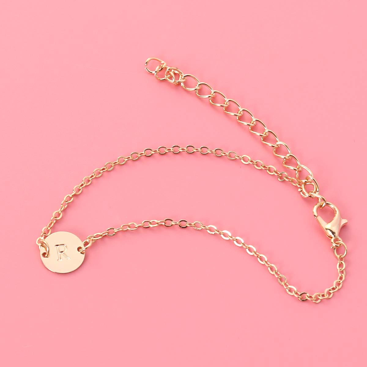 Vrouwen Armband Enkelband Stijlvolle Vintage Casual Strand Stijl Graveren Brief R Legering Voet Ketting Armband