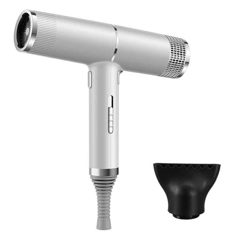 Professionelle Haartrockner Infrarot Negativ ionisch Fön Heißer Kalter Wind Salon Haar Styler Werkzeug Haar Gebläse Elektrische Schlag Trockner: Himmel Blau / EU-Stecker